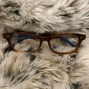 Toms Esther Eye Glasses Tortoise and Dark Blue